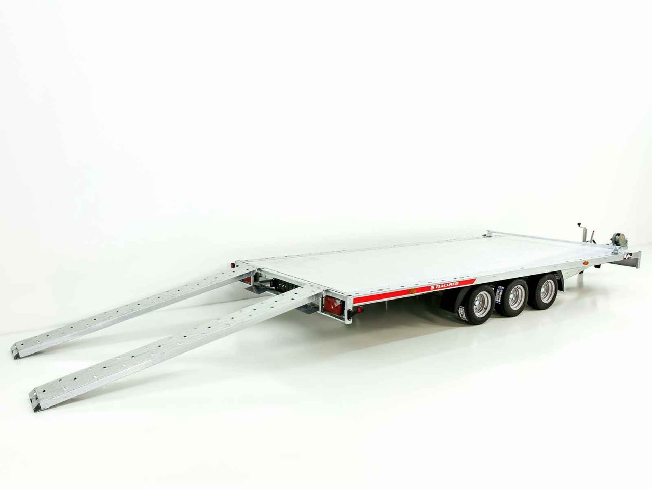 Temared Autotrailer CARLU 5121-S Aluboden 210x510cm 3,5t Tridem-Neu