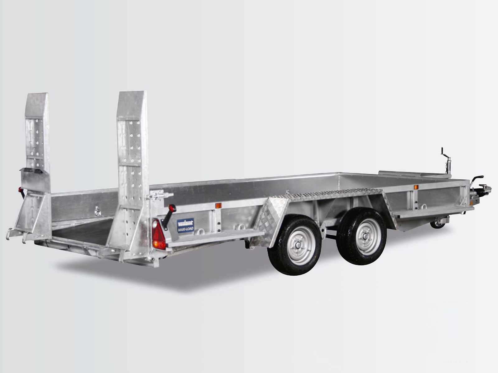 Variant Baumaschinenanhänger Maxi Load 180×400 3,5t | Einzelrampen | Beavertail-Neu